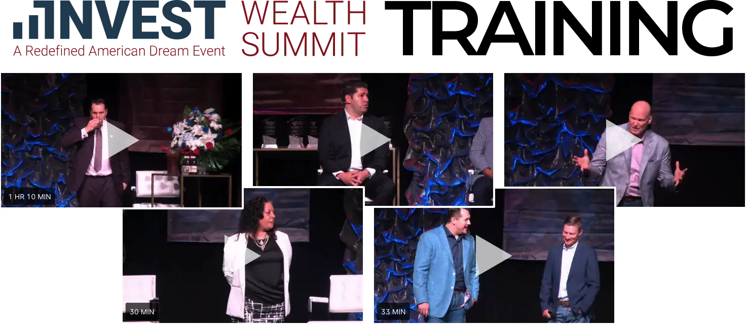 “Invest Wealth Summit” Video Training